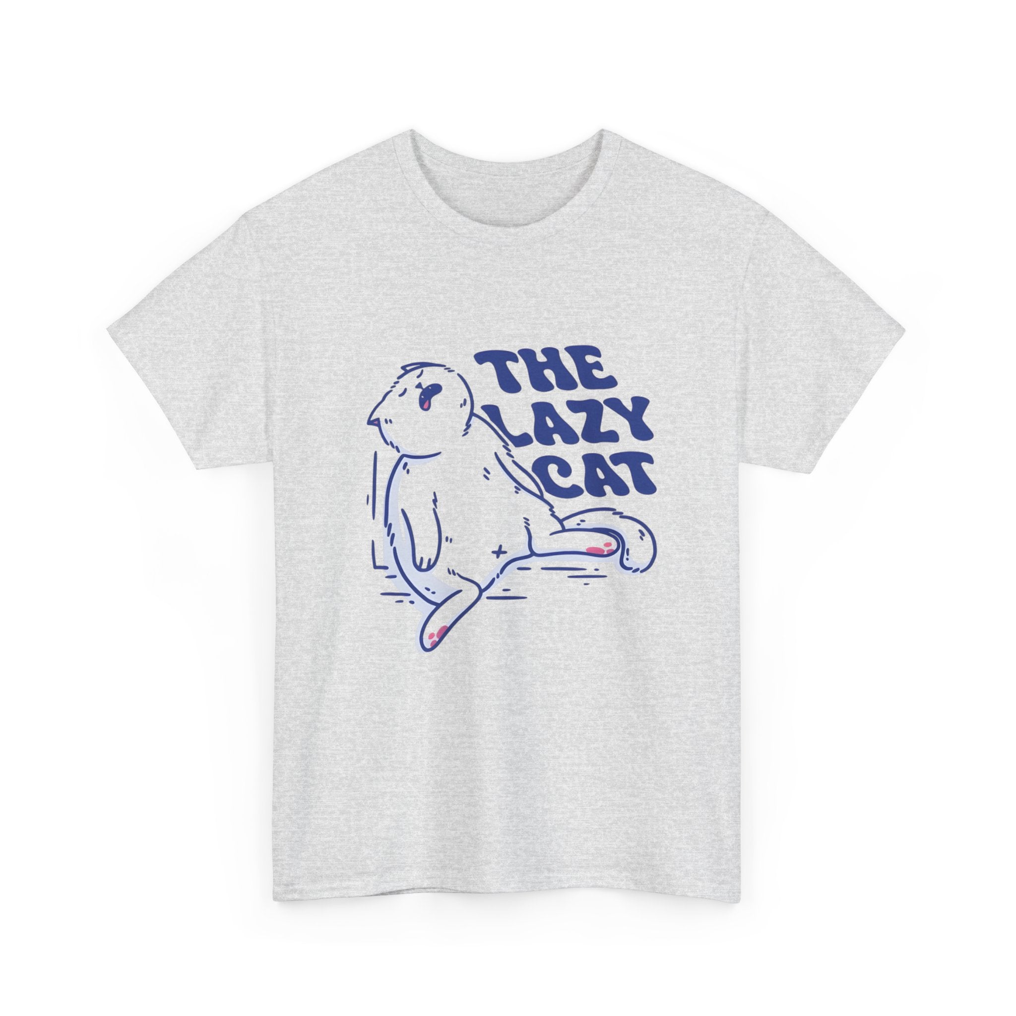 Lazy Cat Cotton Tee