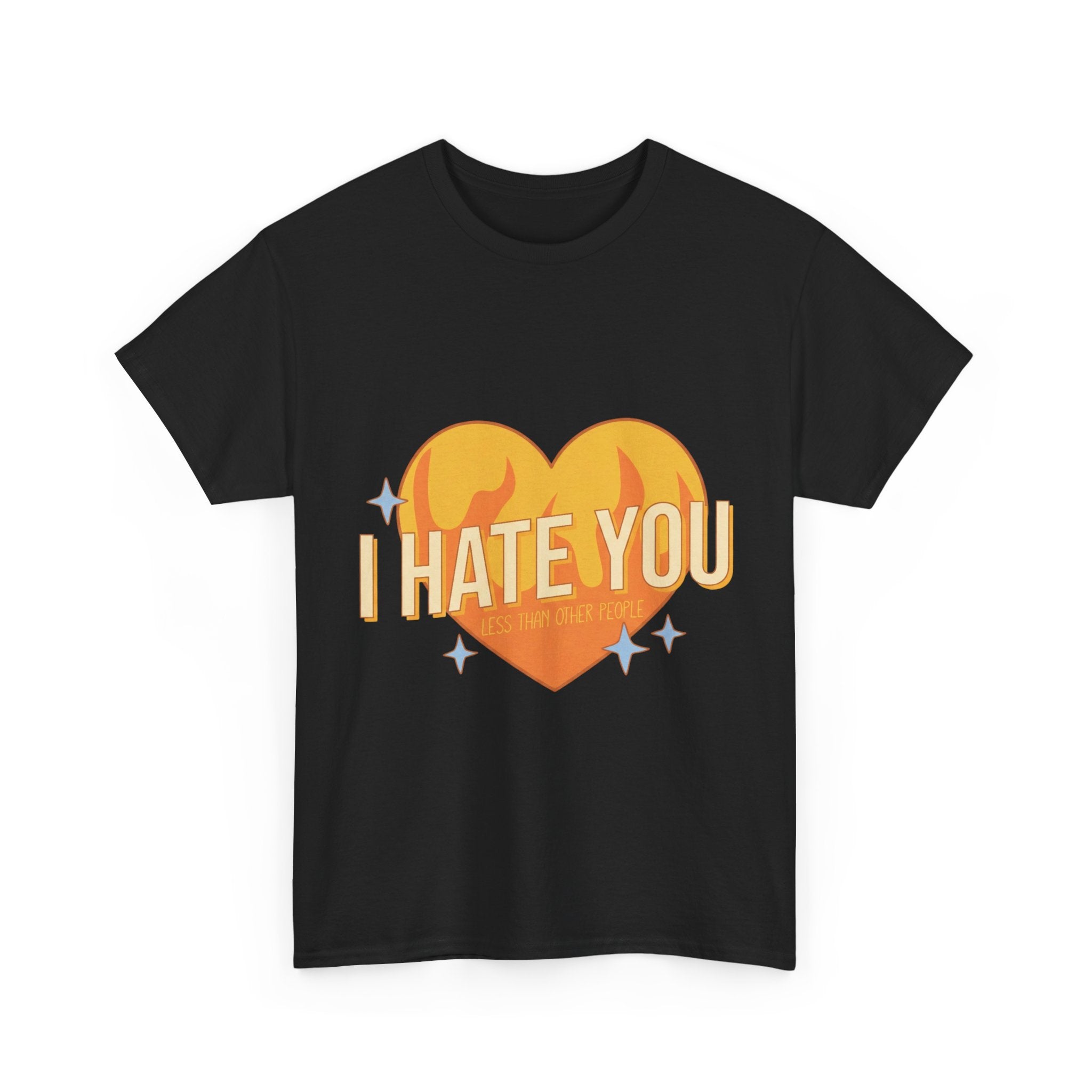 Retro Burning Heart Tee