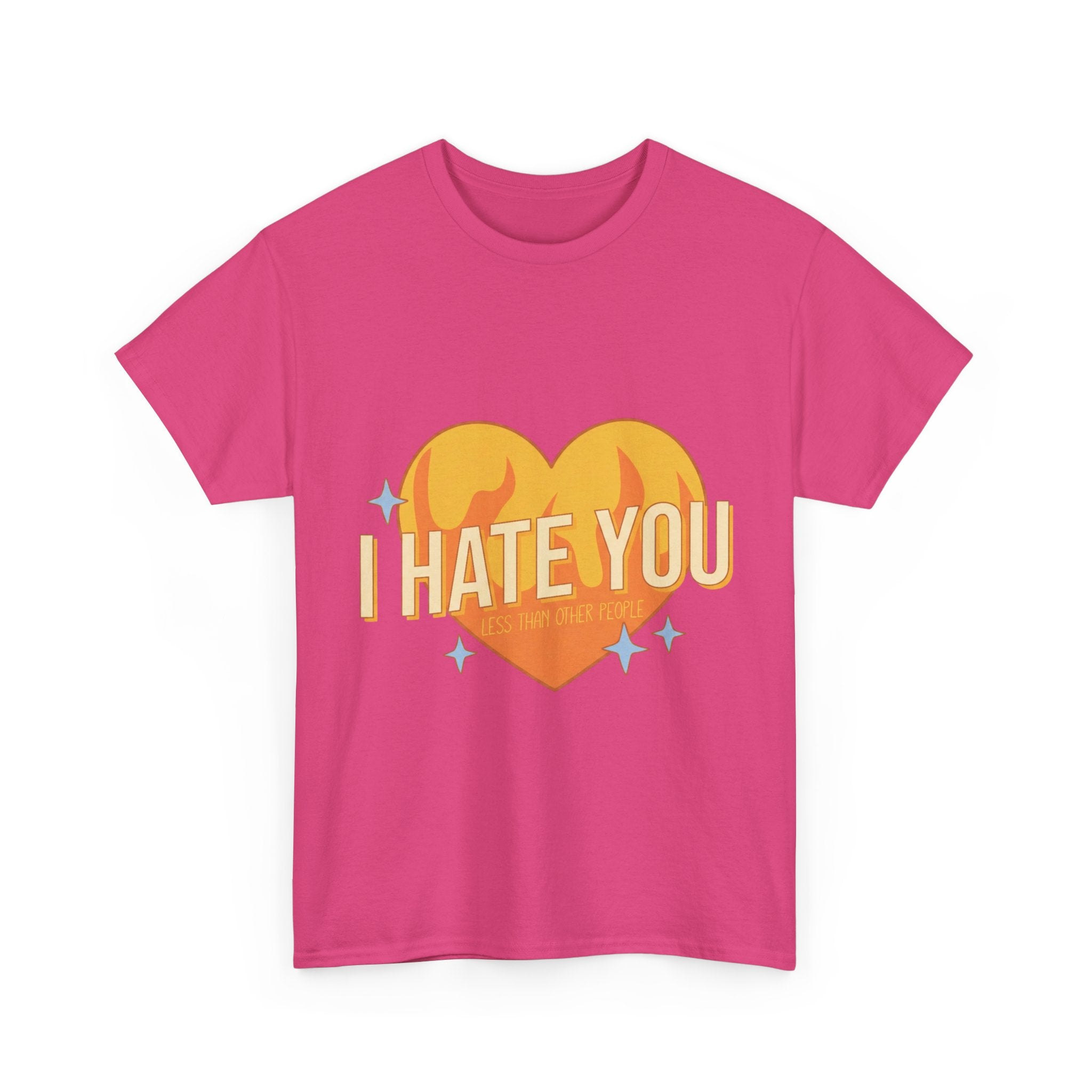 Retro Burning Heart Tee