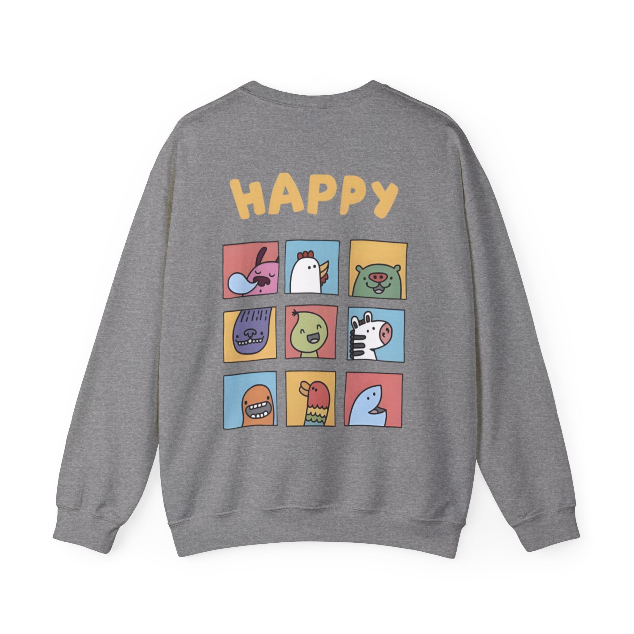 Colorful Kidcore Crewneck Sweatshirt