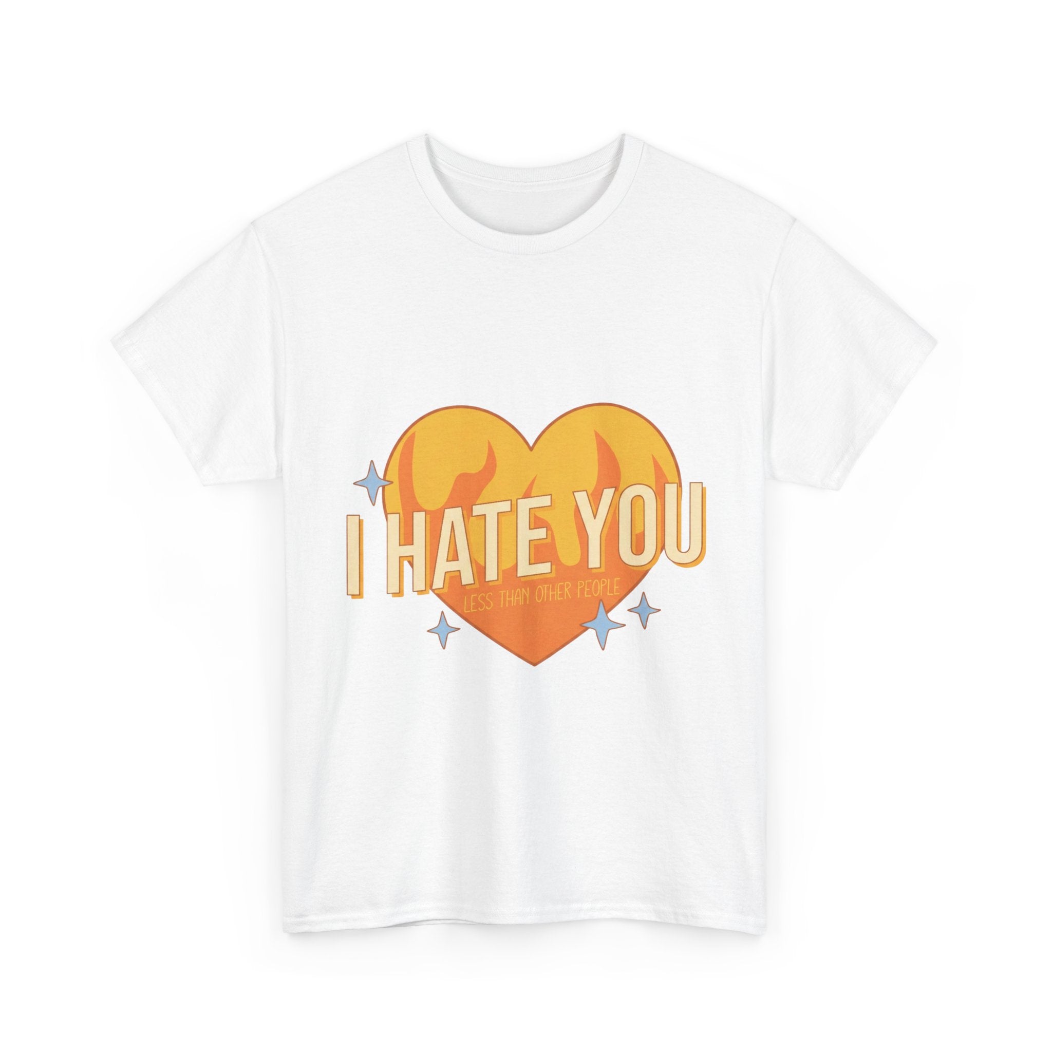 Retro Burning Heart Tee