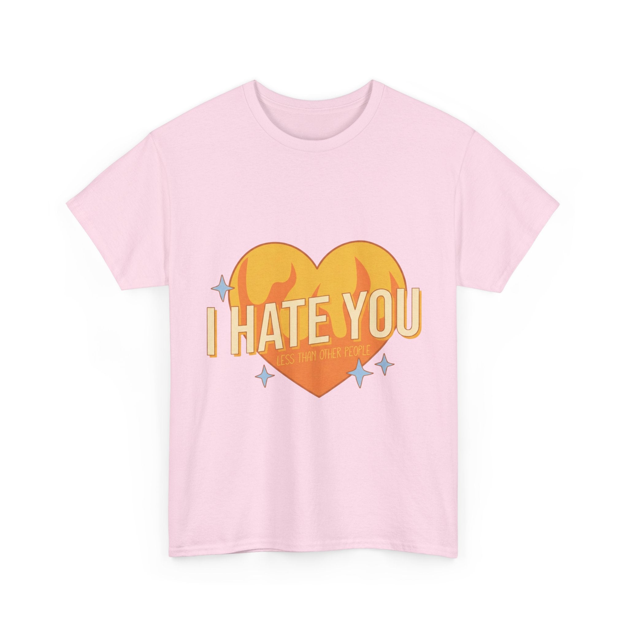 Retro Burning Heart Tee