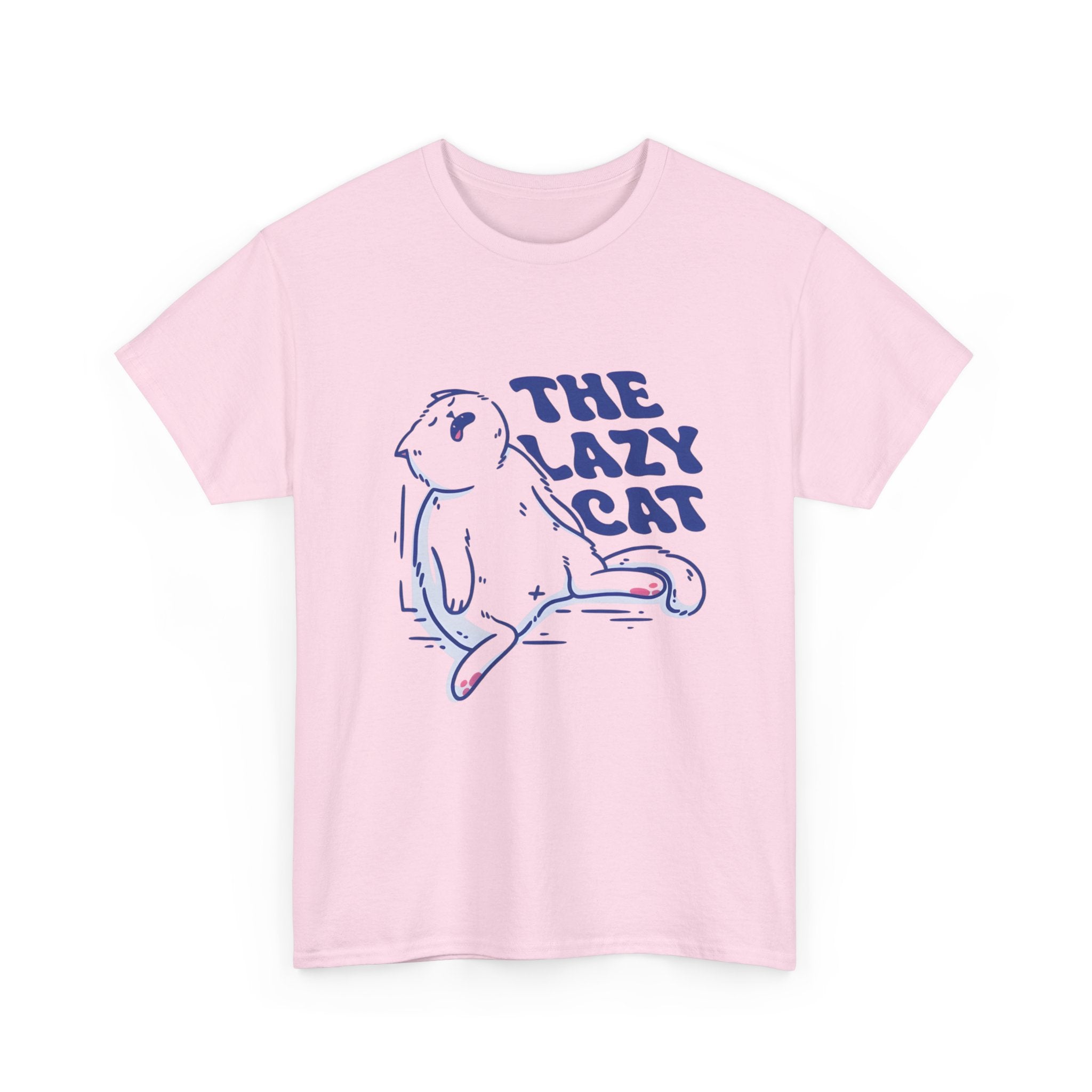 Lazy Cat Cotton Tee