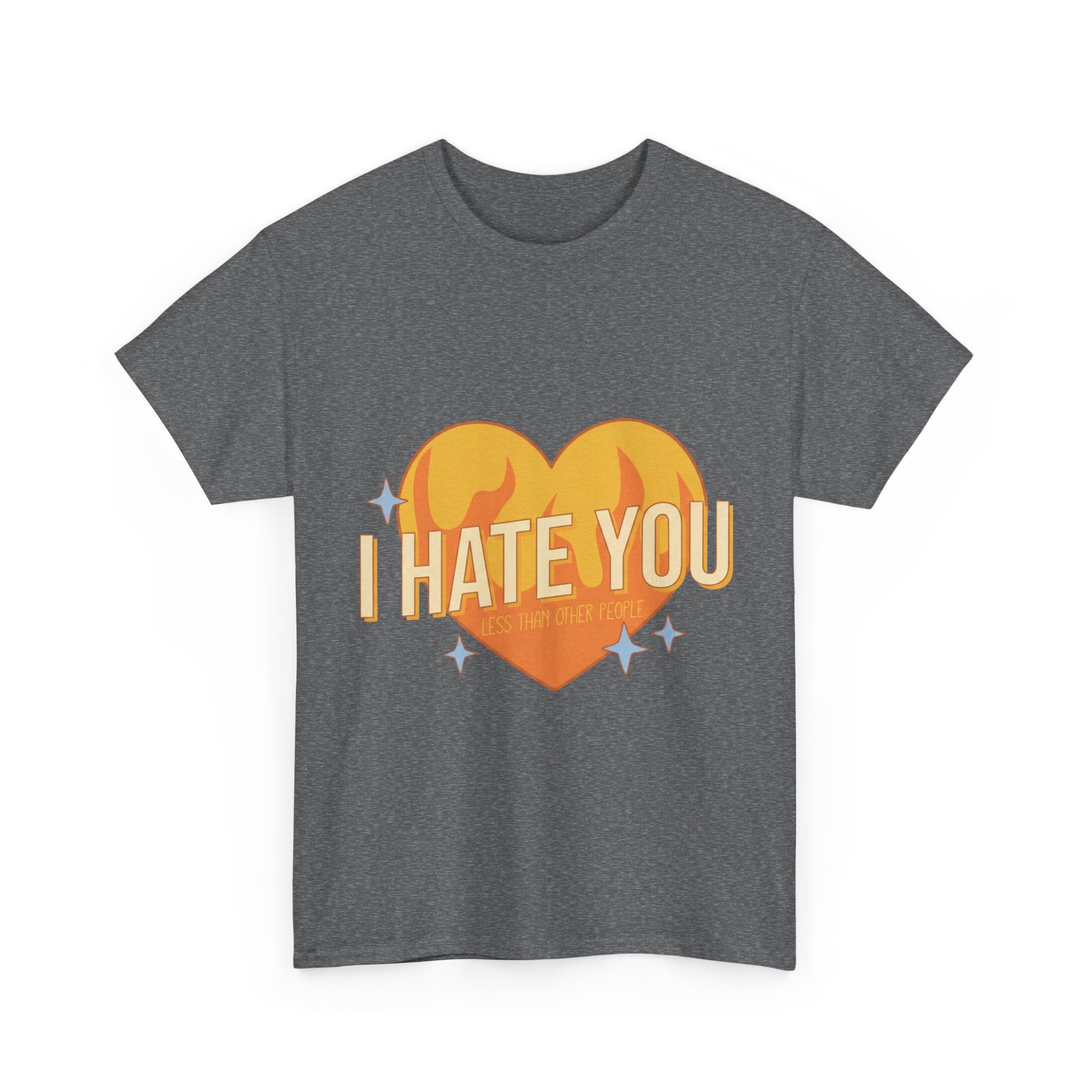 Retro Burning Heart Tee