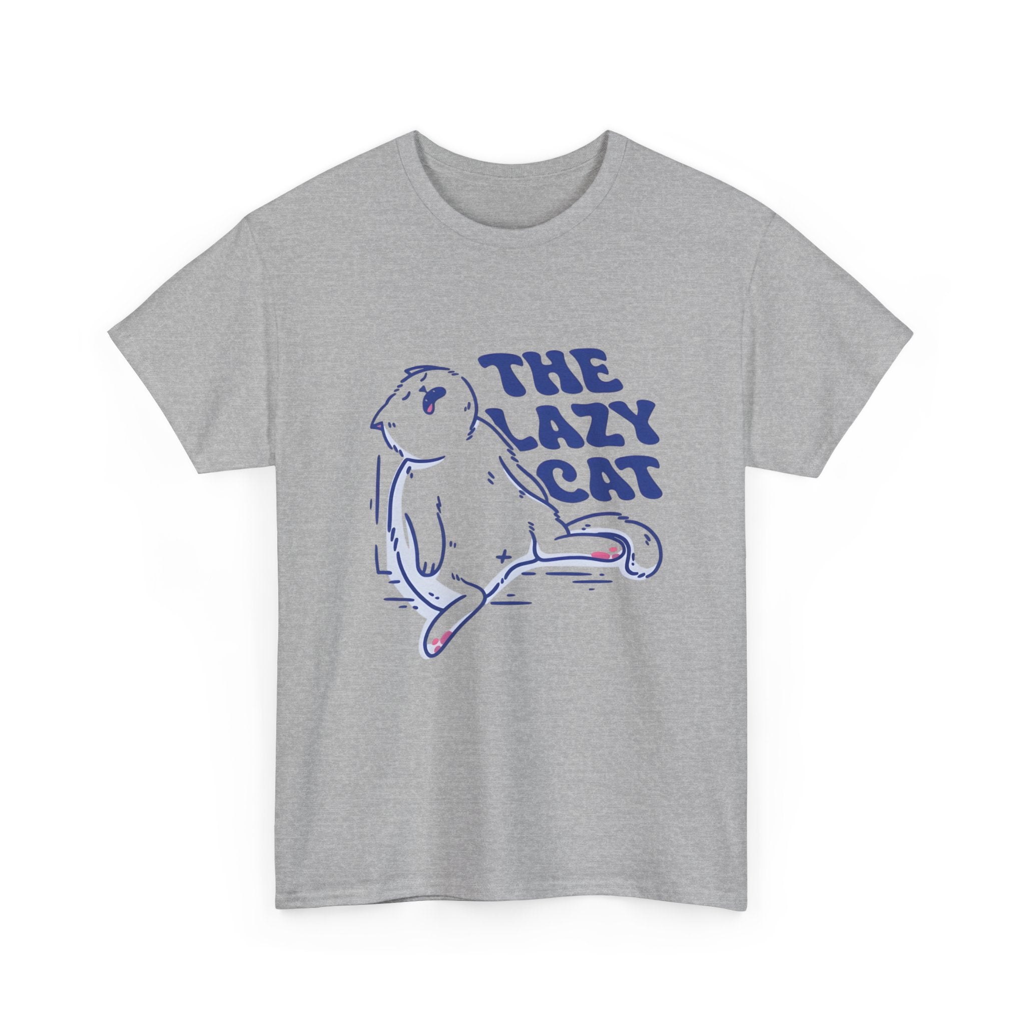 Lazy Cat Cotton Tee