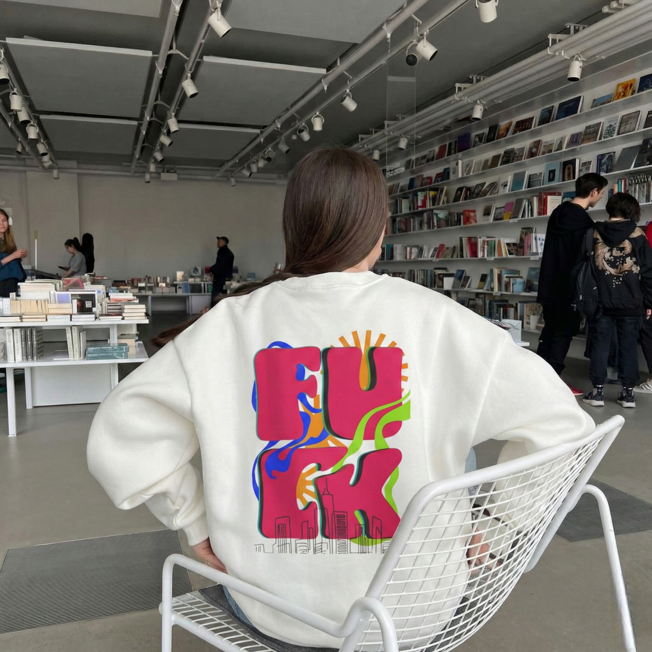 Funny Profanity Crewneck Sweatshirt