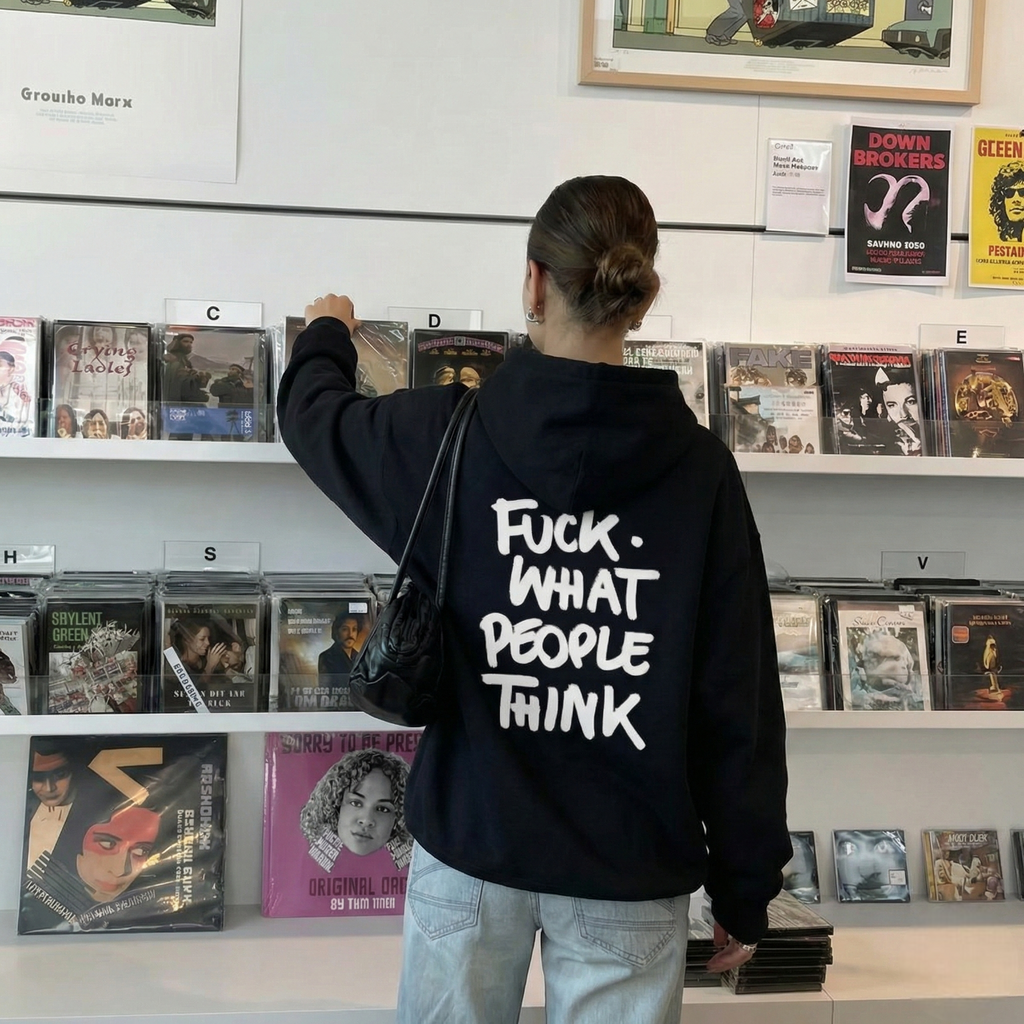 Self-Love Streetwear Pullover Hoodie