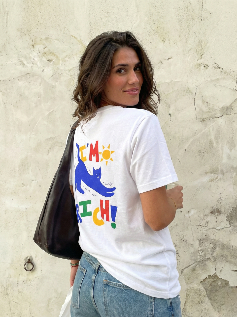 Wholesome Cat Affirmation Tee