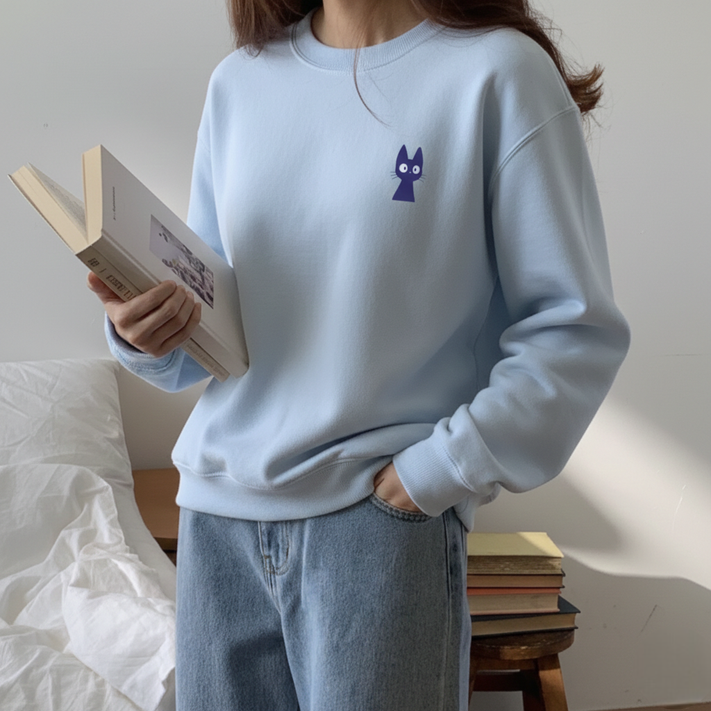 Cafe Vibe Crewneck Sweatshirt