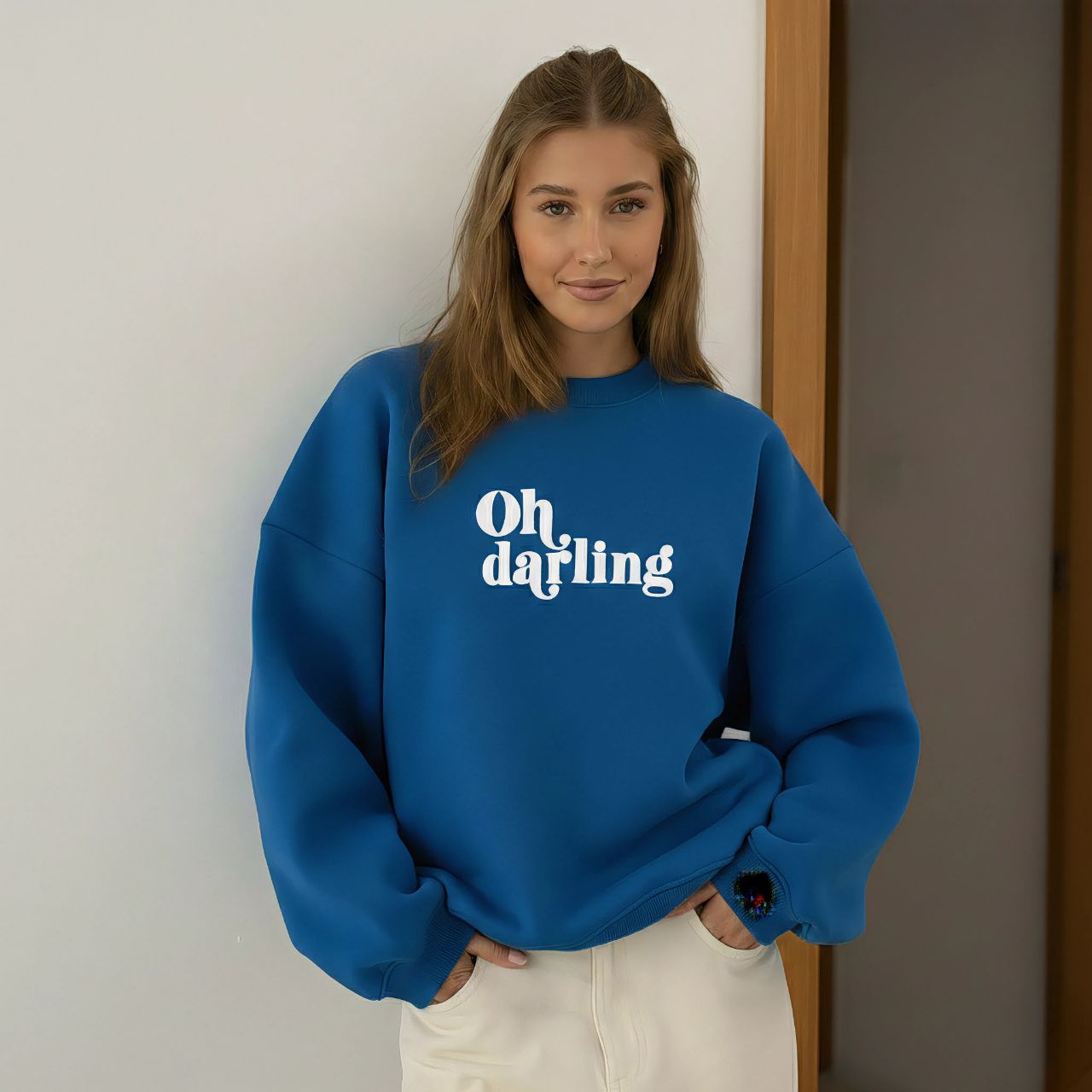 Groovy Blue Sweatshirt