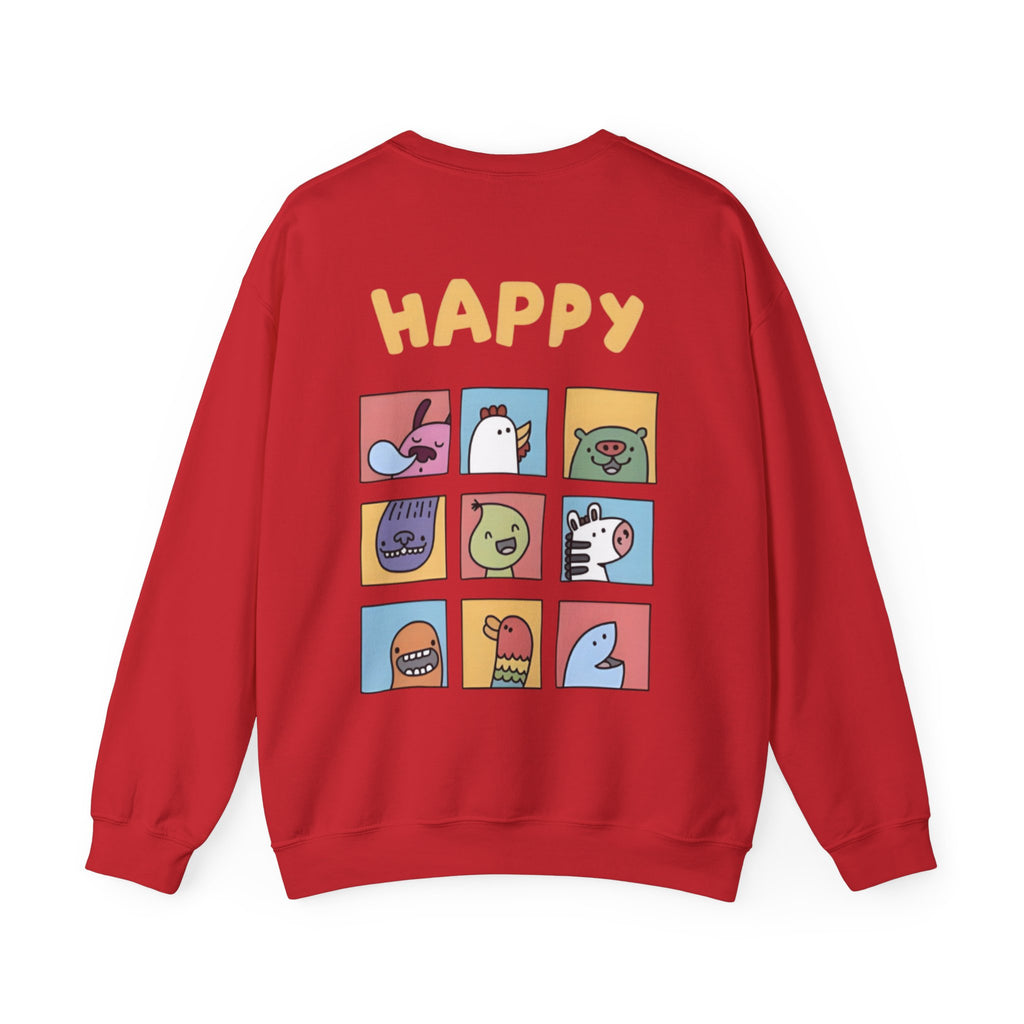 Colorful Kidcore Crewneck Sweatshirt
