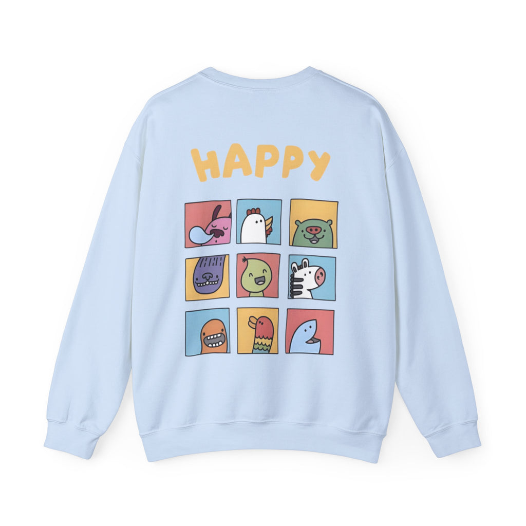Colorful Kidcore Crewneck Sweatshirt