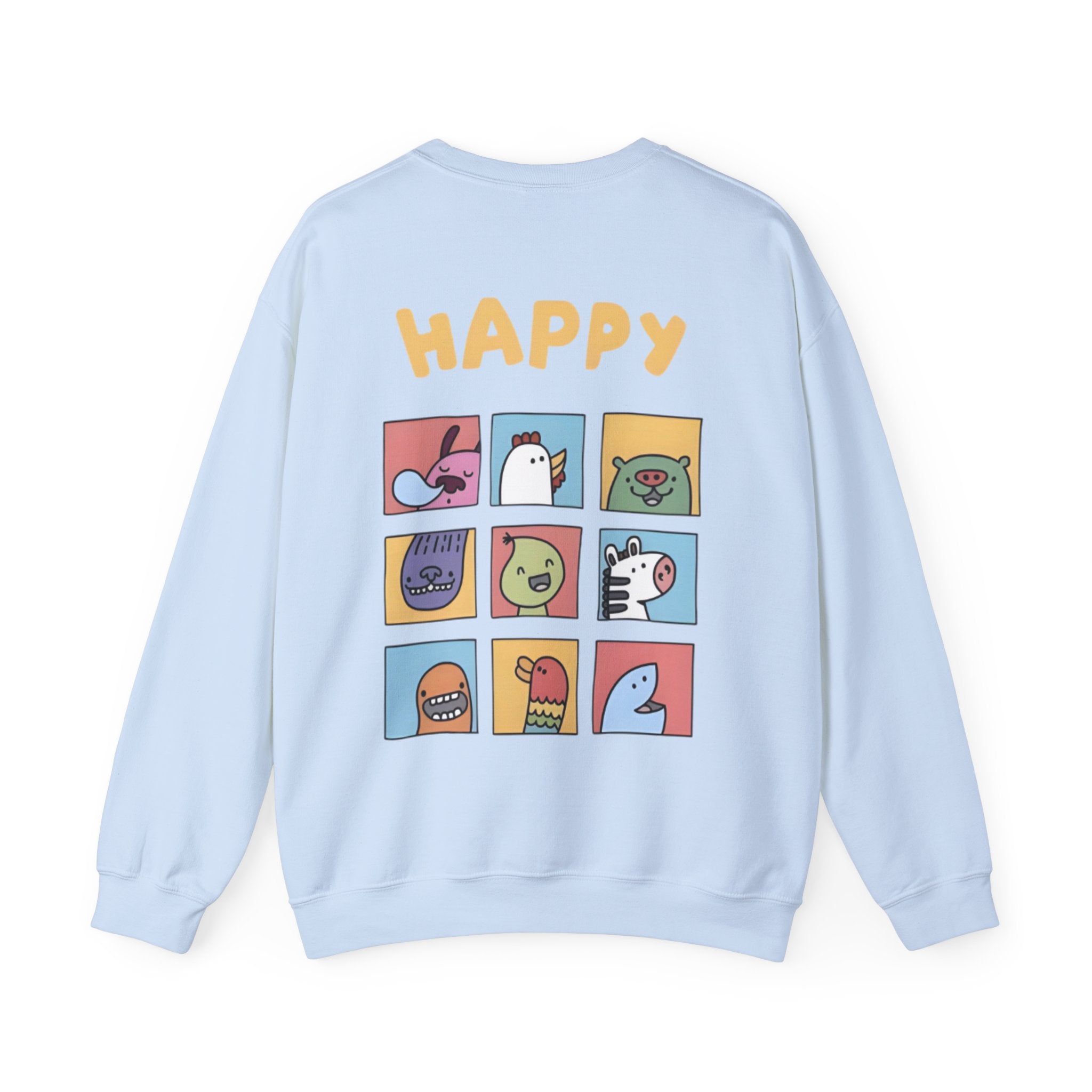 Colorful Kidcore Crewneck Sweatshirt