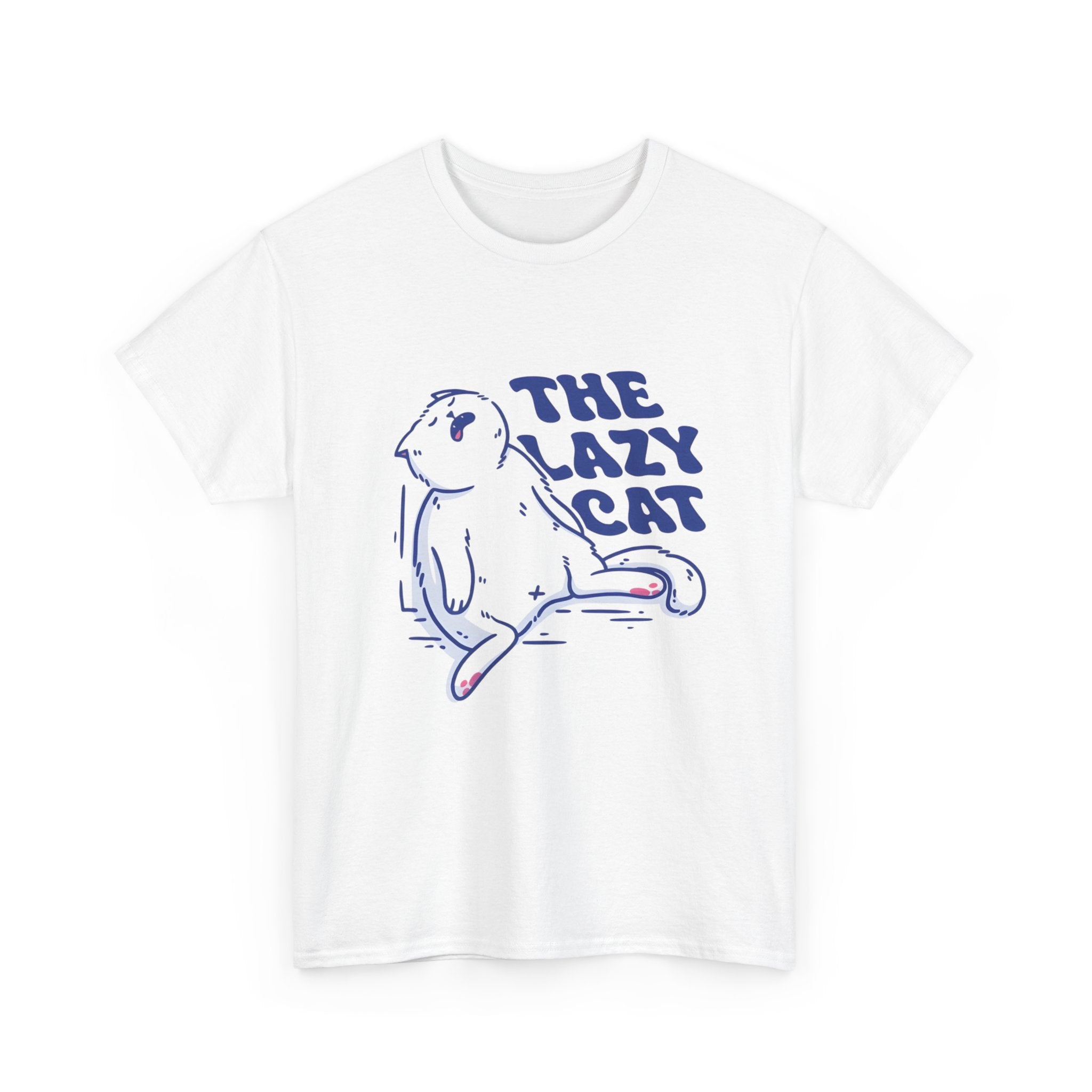 Lazy Cat Cotton Tee