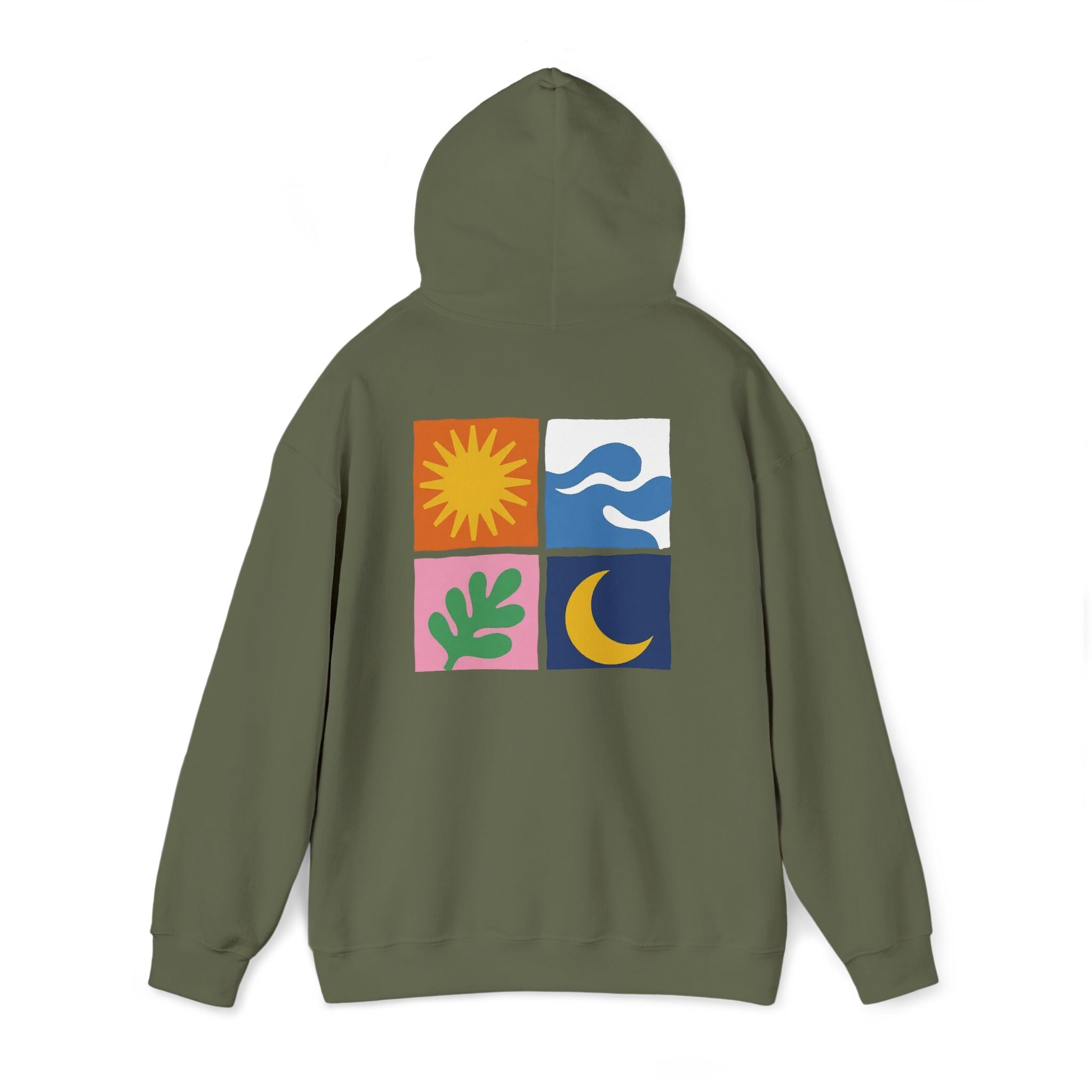 Nature’s Harmony Matisse Style Art Hoodie