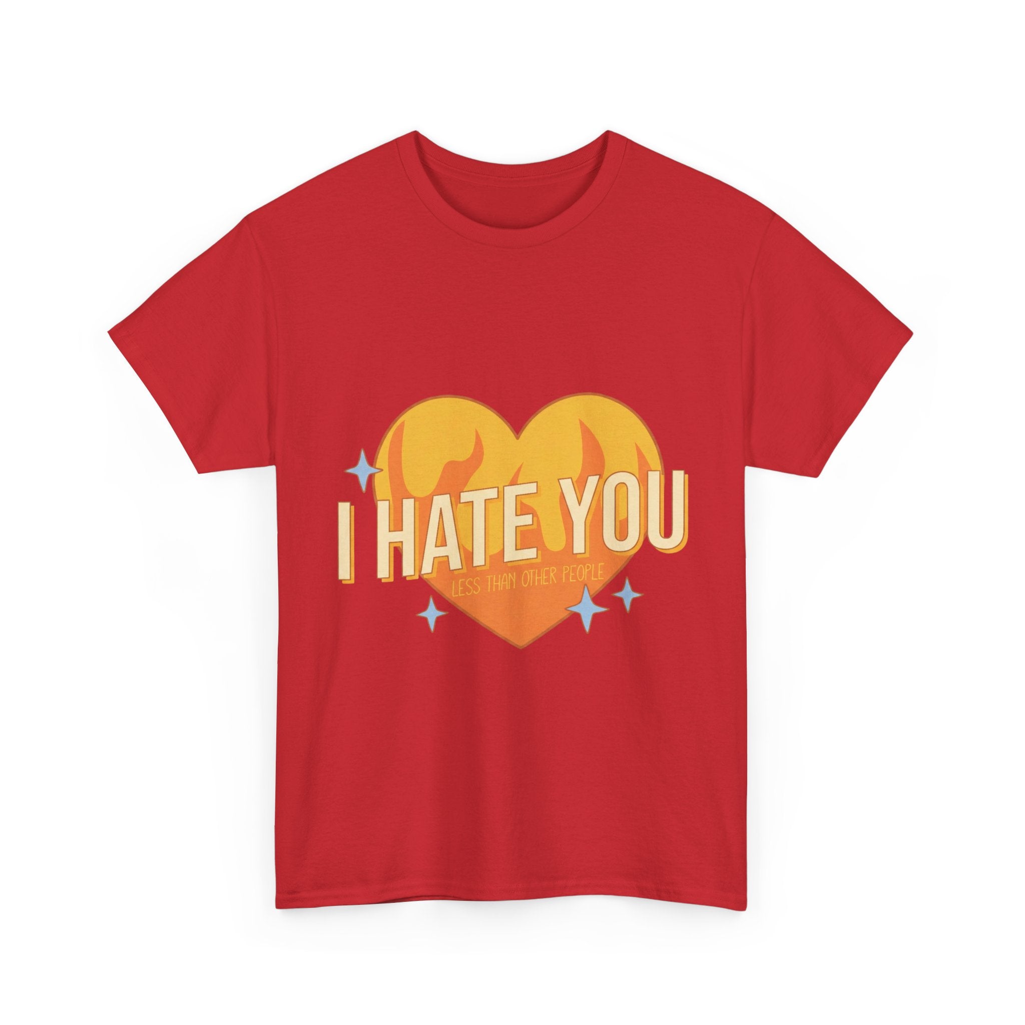 Retro Burning Heart Tee