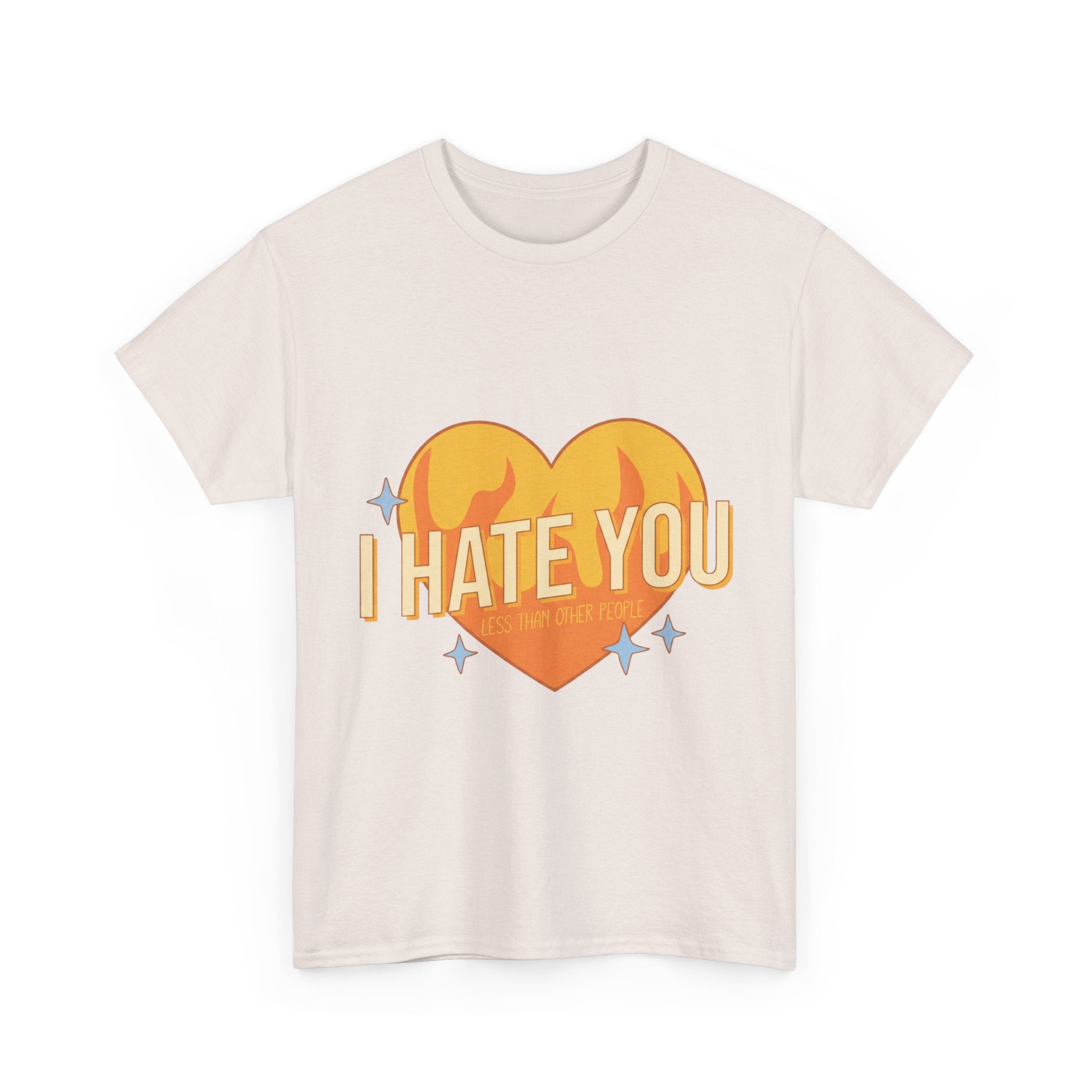 Retro Burning Heart Tee